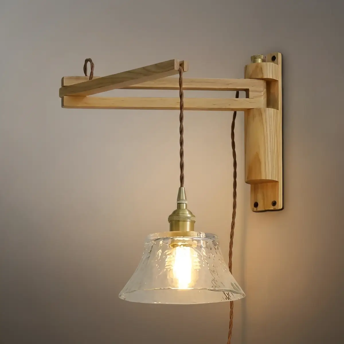 Irondale Vintage Conical Wall Lamp